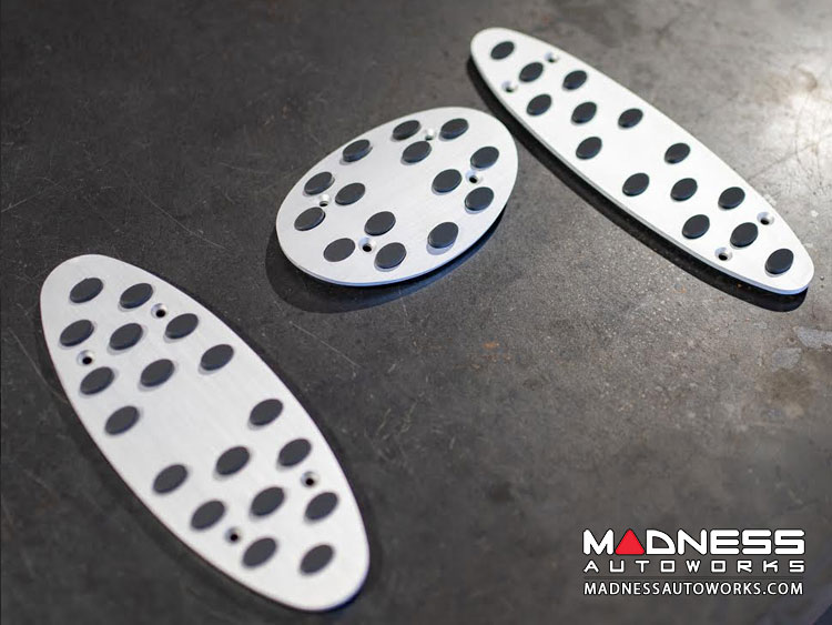 MINI Cooper Aluminum Pedal Set - Automatic  (R56 Model) - Silver